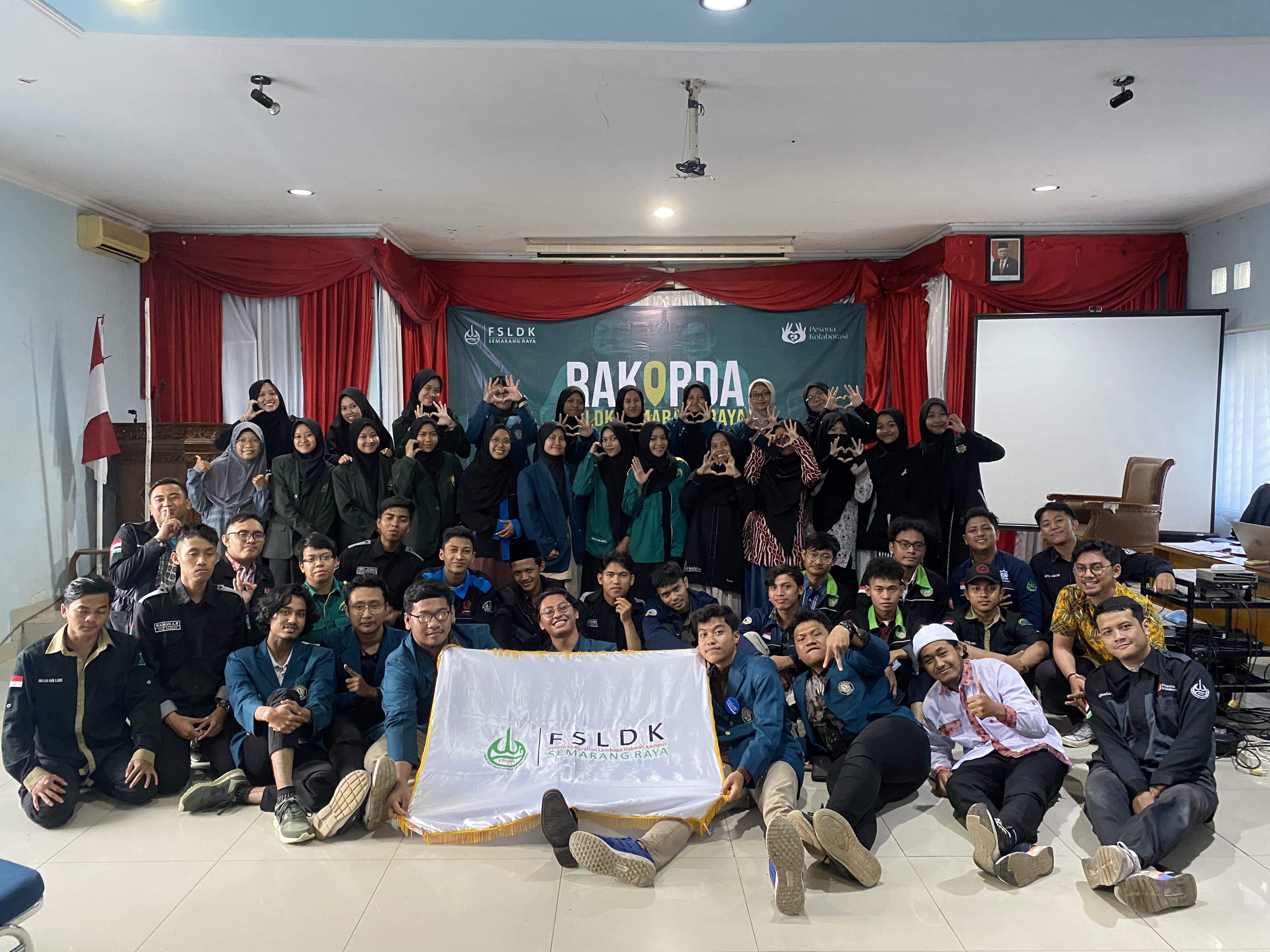 Kegiatan FSLDK Se Semarang Raya 2024 untuk koordinasi kegiatan aksi palestina