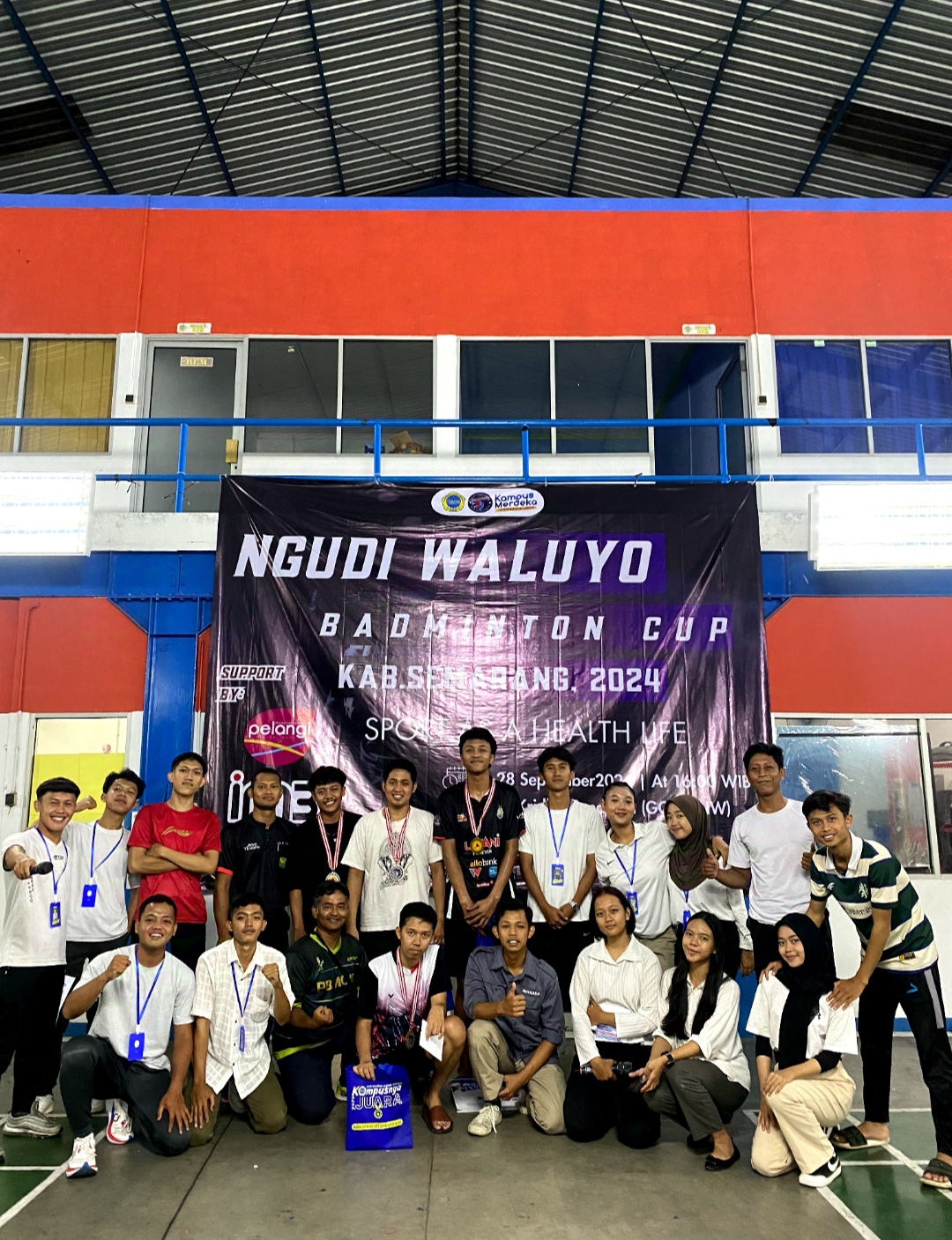 Tournament Ngudi Waluyo Badminton CUP