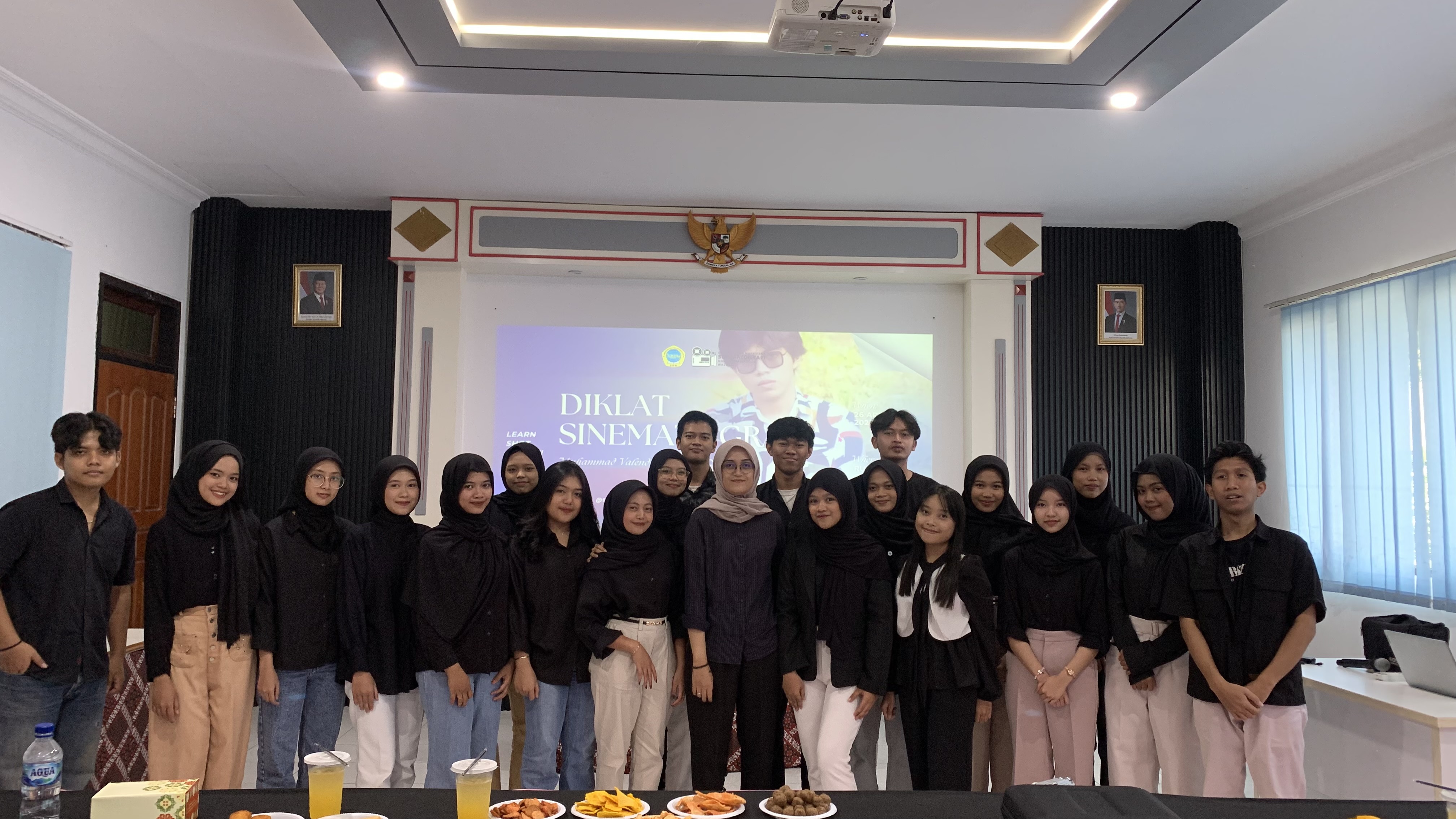 UKM SINEMATOGRAFI GELAR DIKLAT SINEMATOGRAFI DENGAN TEMA: “LEARN, SHOOT, CREATE!”