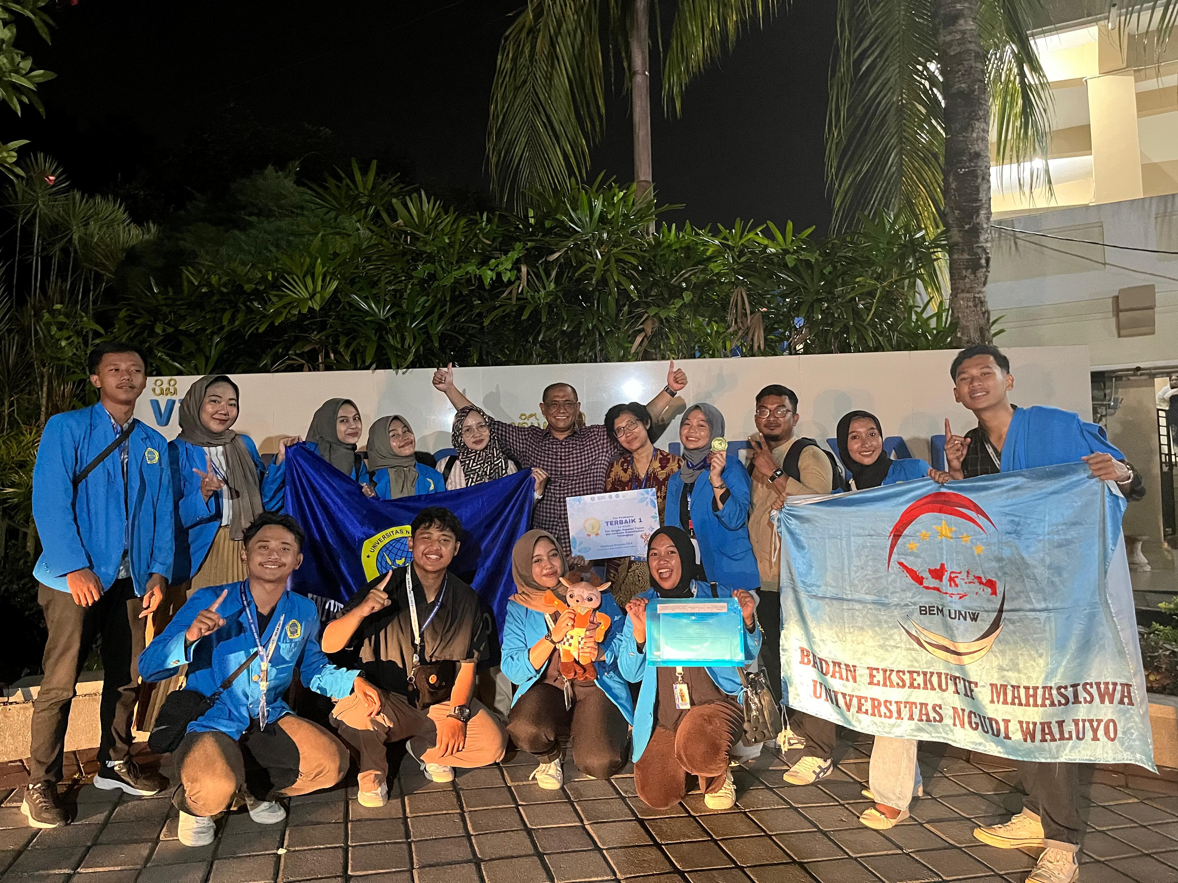 RAIH TERBAIK 1 DI UNIVERSITAS UDAYANA, BALI