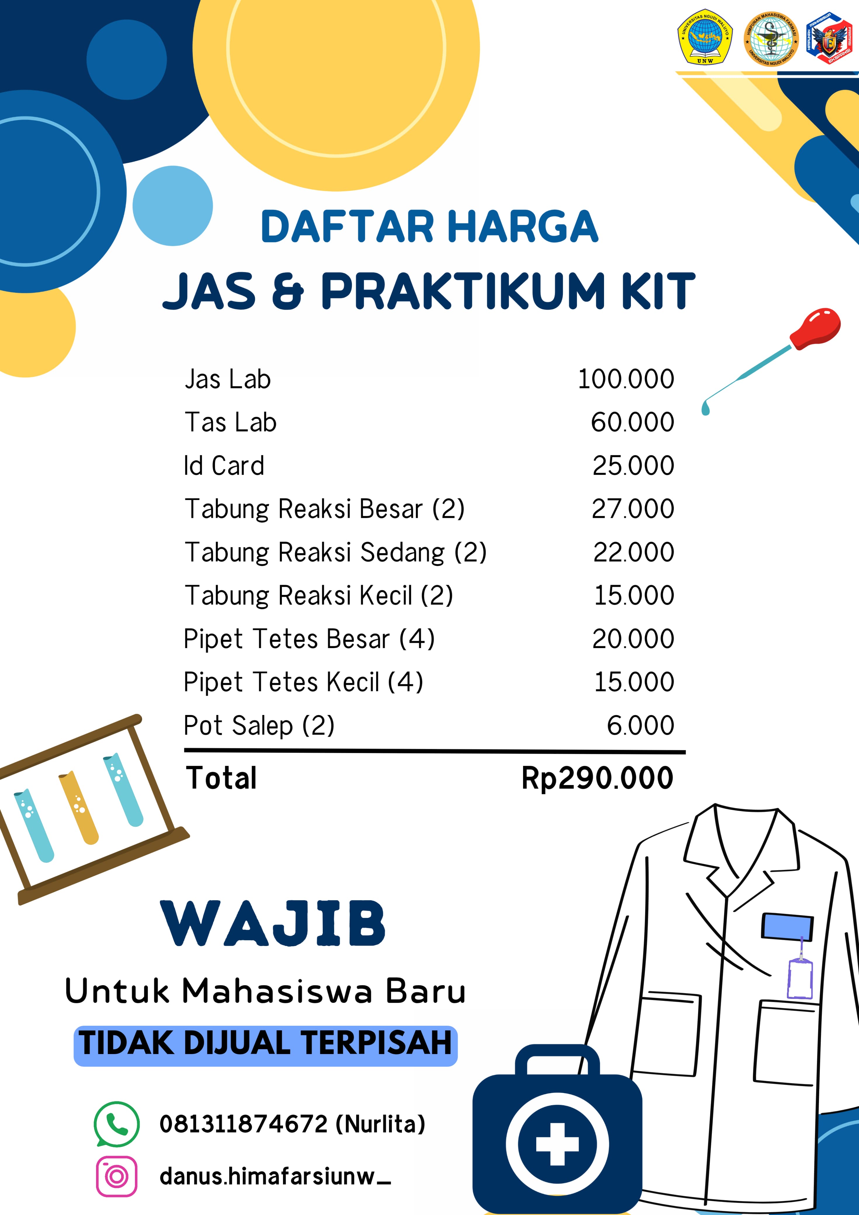 Penjualan Buku dan Alat Praktik (Alprax)