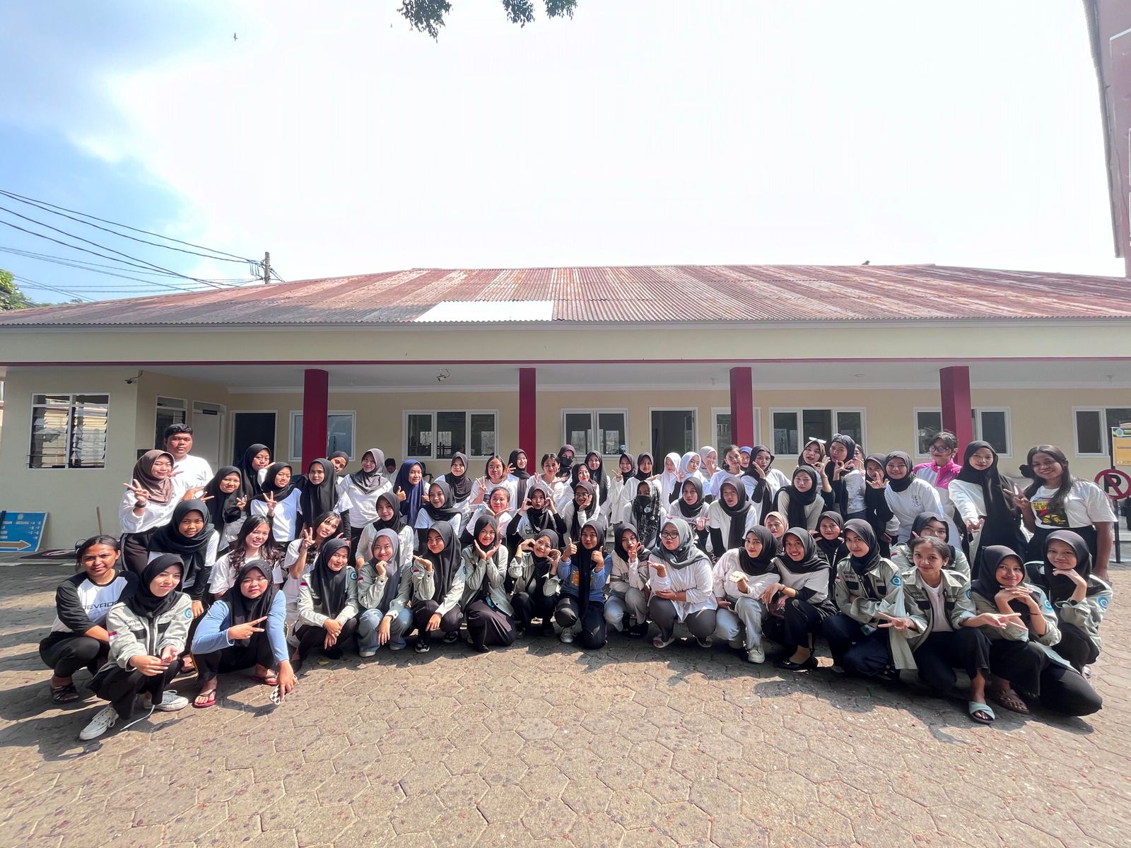 Color Party penyambutan Mahasiswa Baru