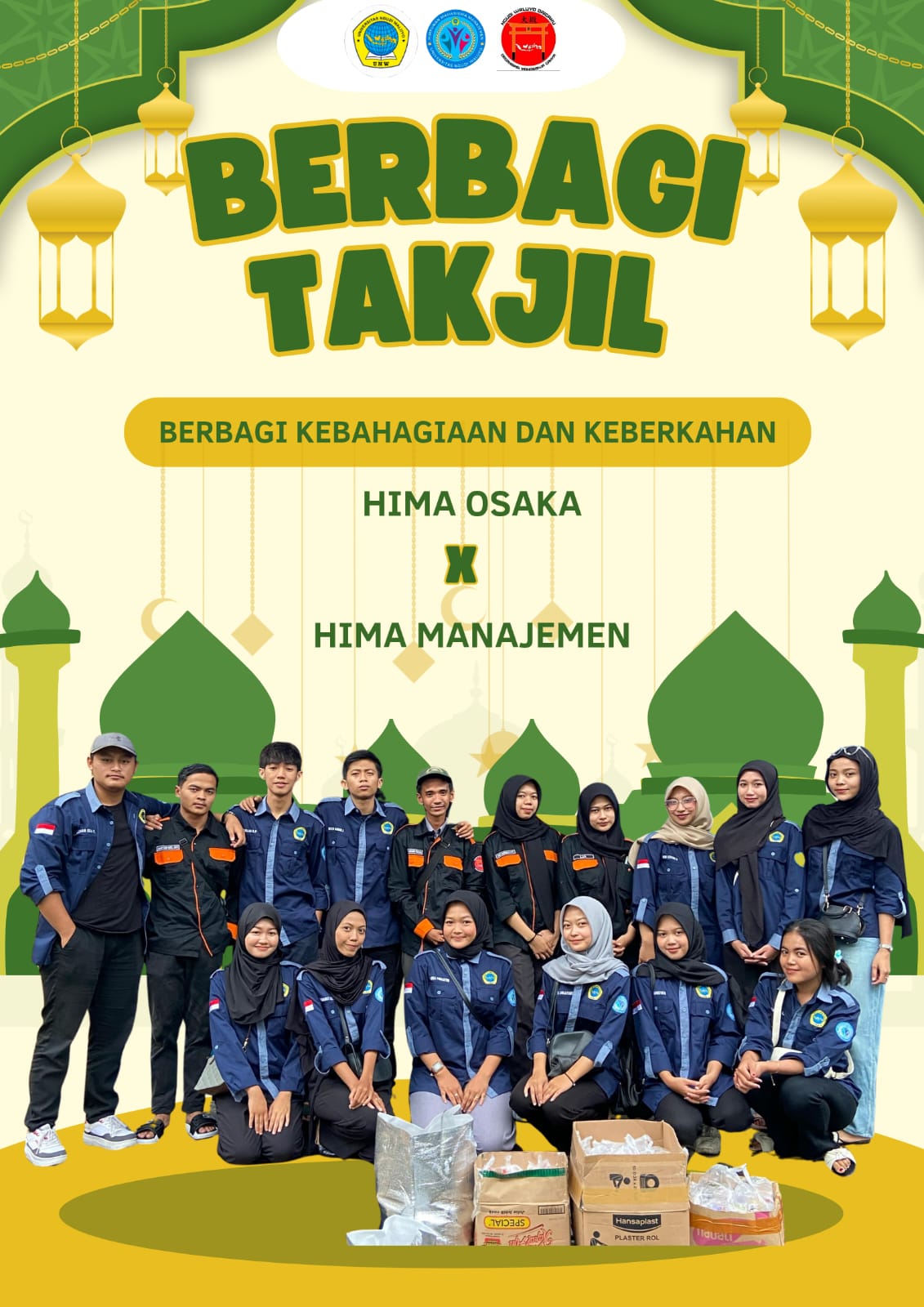Berbagi Takjil HIMA Sastra Jepang x HIMA Manajemen Retail